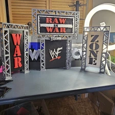 WWE Mattel RAW Is WAR Attitude Era Entrance Titan Trons Only Accessory