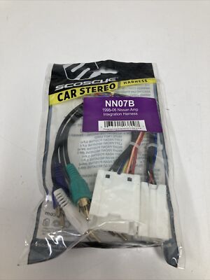 Scosche NN07B Amplifier Integration Harness for Select 1995-2006 Nissan Vehicles