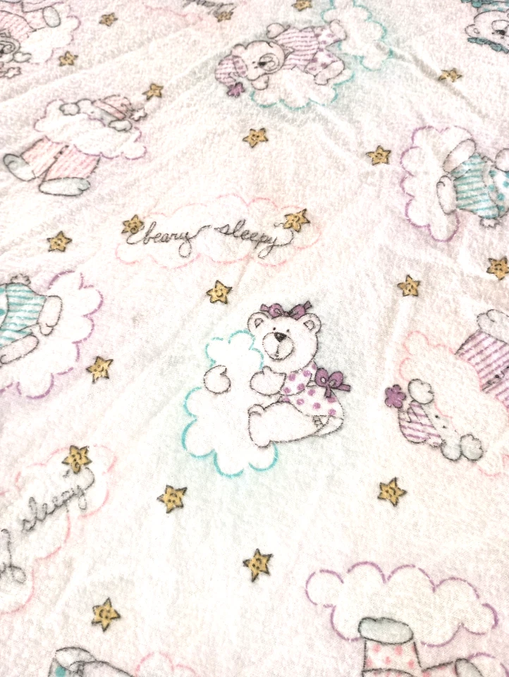 DE COLECCIÓN BEARLY AWAKE OSO DE PELUCHE CONEJITO BLOQUE MARIPOSA REVERSIBLE BEBÉ CUNA EDREDÓN Foto 3 de 4