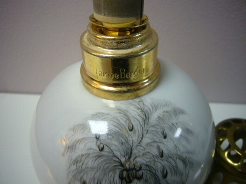 LAMPE BERGER PARIS MADE IN FRANCE LIMOGES AHRENFELDT "LES JONQUES " 1967-69 - Picture 8 of 10
