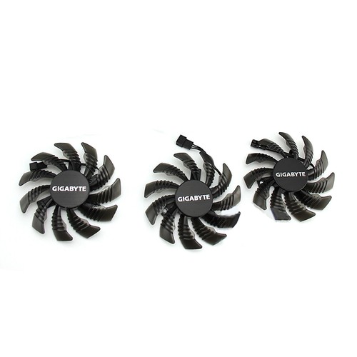 3x Kühlerlüfter für Gigabyte AORUS GTX 1080 1070 Ti G1 75MM T128010SU 0,35A - Bild 4 von 8