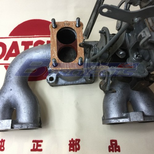 DATSUN 1200 Single Carburetor Insulator (For NISSAN A12 B110 B120 SunnyTruck) - Picture 12 of 12