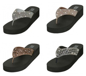 beaded flip flop sandals