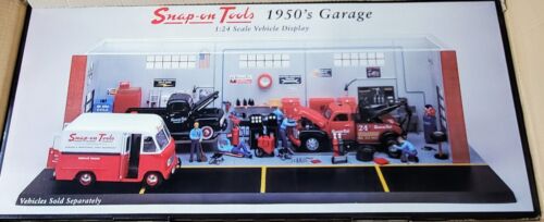 SNAP-ON TOOLS 1950'S GARAGE 1/24 SCALE Vehicle Display - Picture 1 of 3