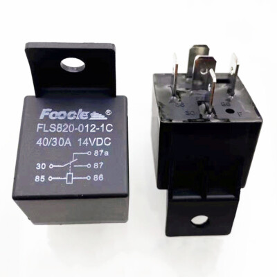 Relais De Puissance HONGFA HFV4-012-1Z4G 14VDC 5 Broches 40/30A - Neuf Pour Circuits électriques