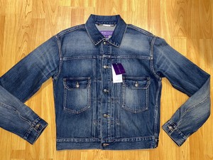 ralph lauren purple label denim jacket