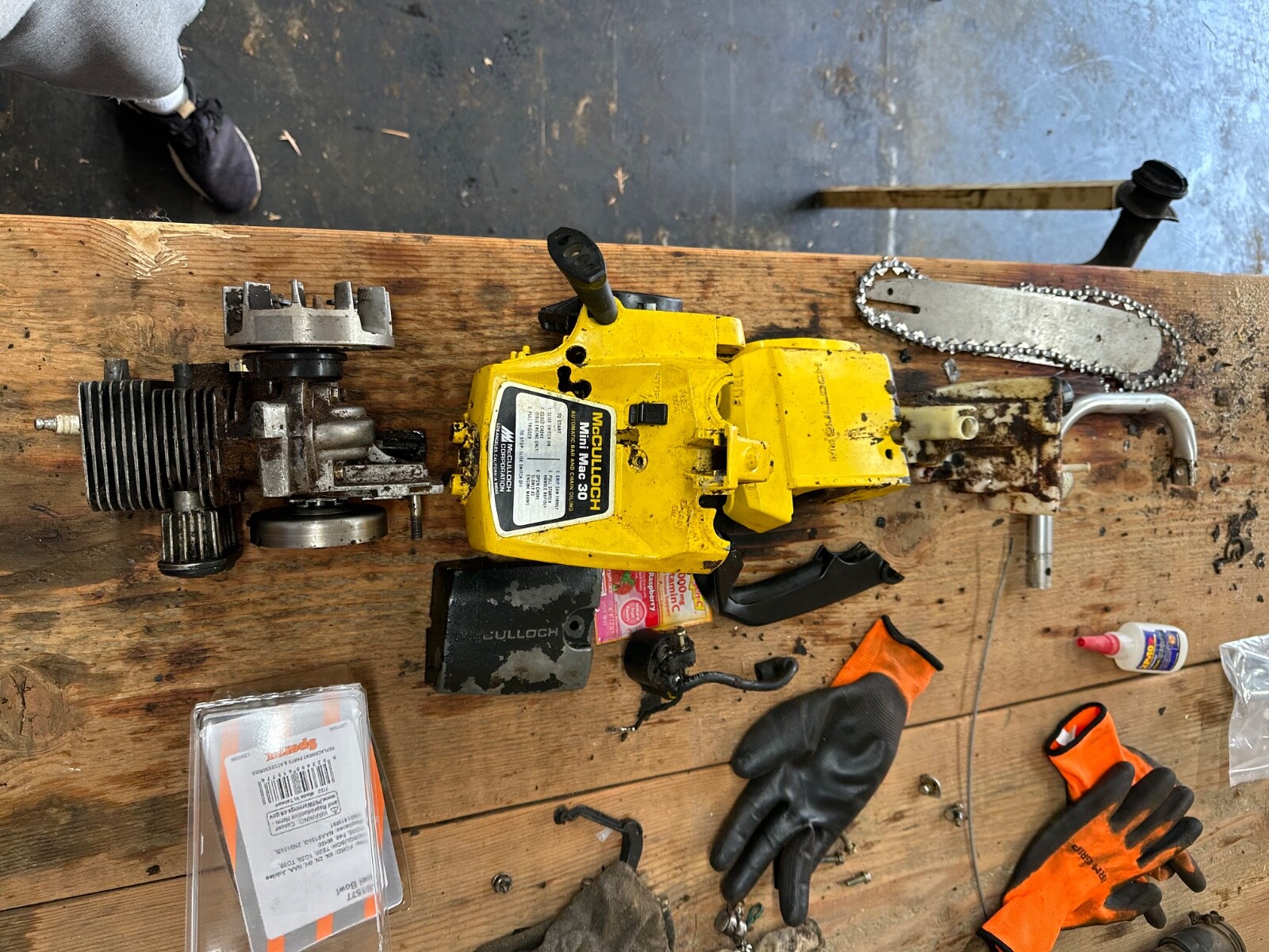 vintage mcculloch chainsaw parts mini Mac 30 eBay