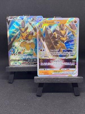 Kleavor V SWSH249 & Vstar SWSH248 Full Art Black Star Promo