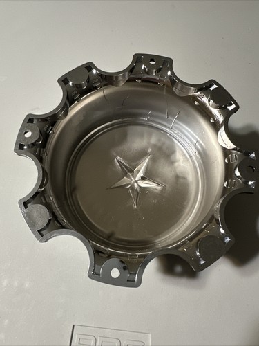New AFX307G American Force Gloss Black 8 Lug Wheel Rim Center Cap NO SCREWS - Picture 4 of 6