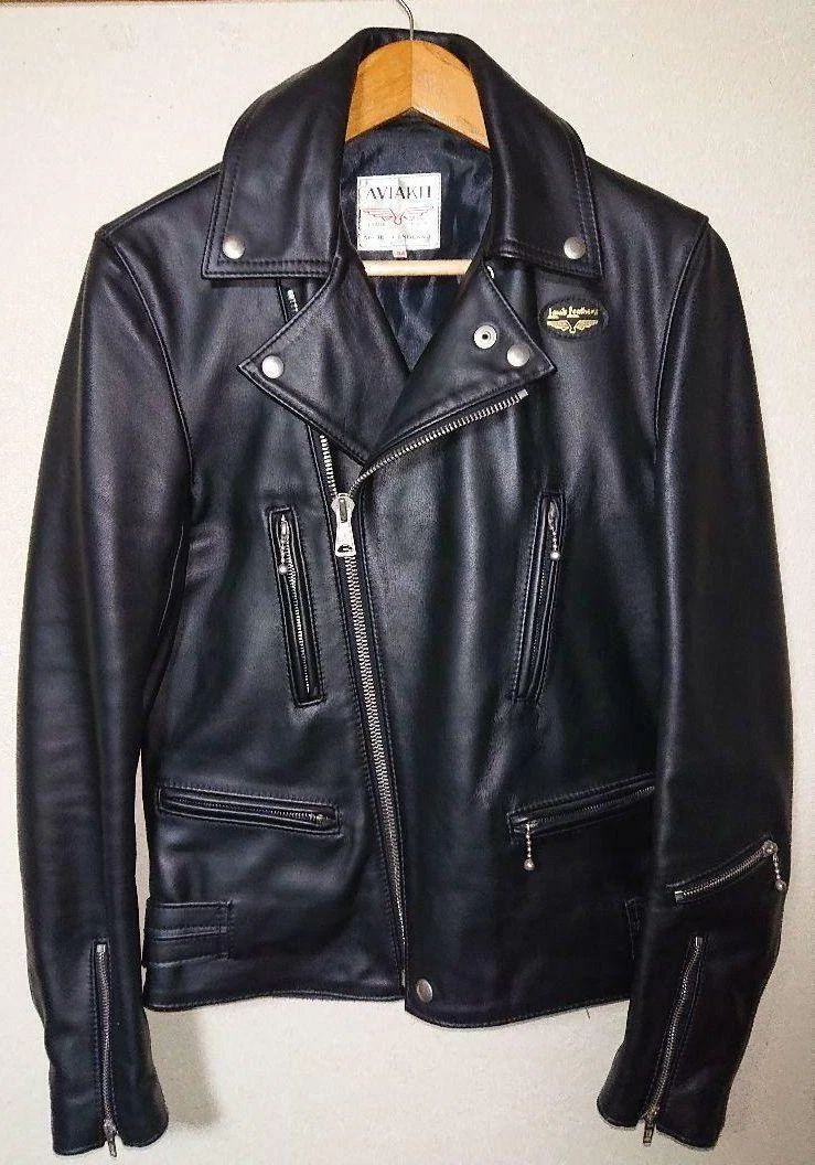 Lewis Leathers Lightning Double Riders Jacket cowhide Men's