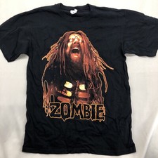 Rob Zombie Hell On Earth Tour 2011 T-shirt Medium Black