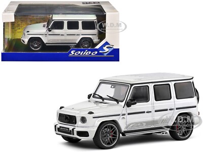 2022 MERCEDES-BENZ AMG G63 DIAMOND WHITE 1/43 DIECAST MODEL BY SOLIDO S4316701