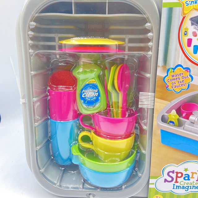 Spark Create Imagine Kitchen Sink Play Set 20 Pieces for sale online | eBay