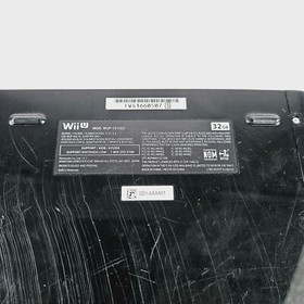 Nintendo Wii U Black 32GB CONSOLE ONLY WUP-101(02) -No Video PARTS OR REPAIR