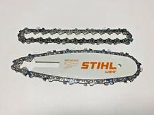 STIHL GTA 26 Original Guide Bar &  2xChain 4" 10cm 3007 003 0101 / 3670 000 0028