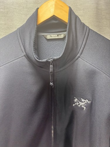 Arcteryx Kyanite Jacket Mens Large Blue Softshell Fleece Sweatshirt - Picture 2 of 10