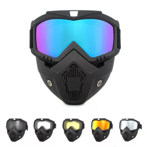 Skull Tactical Mask Paintball Airsoft Full Face Protective Vented Helmet Goggles - Picture 10 of 31
