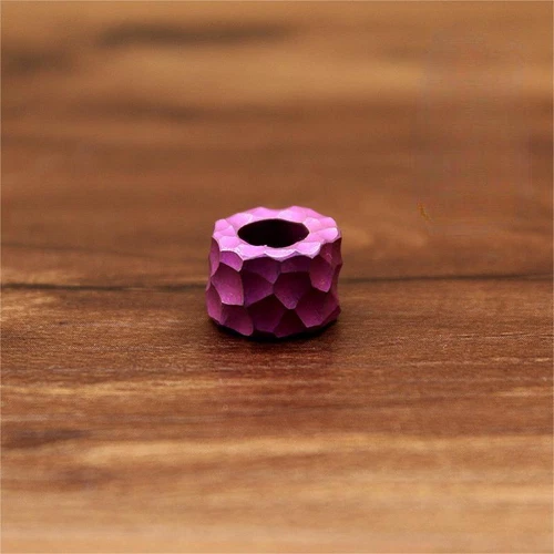 Cuchillo de aleación de titanio cordón cuentas Paracord EDC colgante pulsera hacer cuentas regalo - Imagen 10 de 23