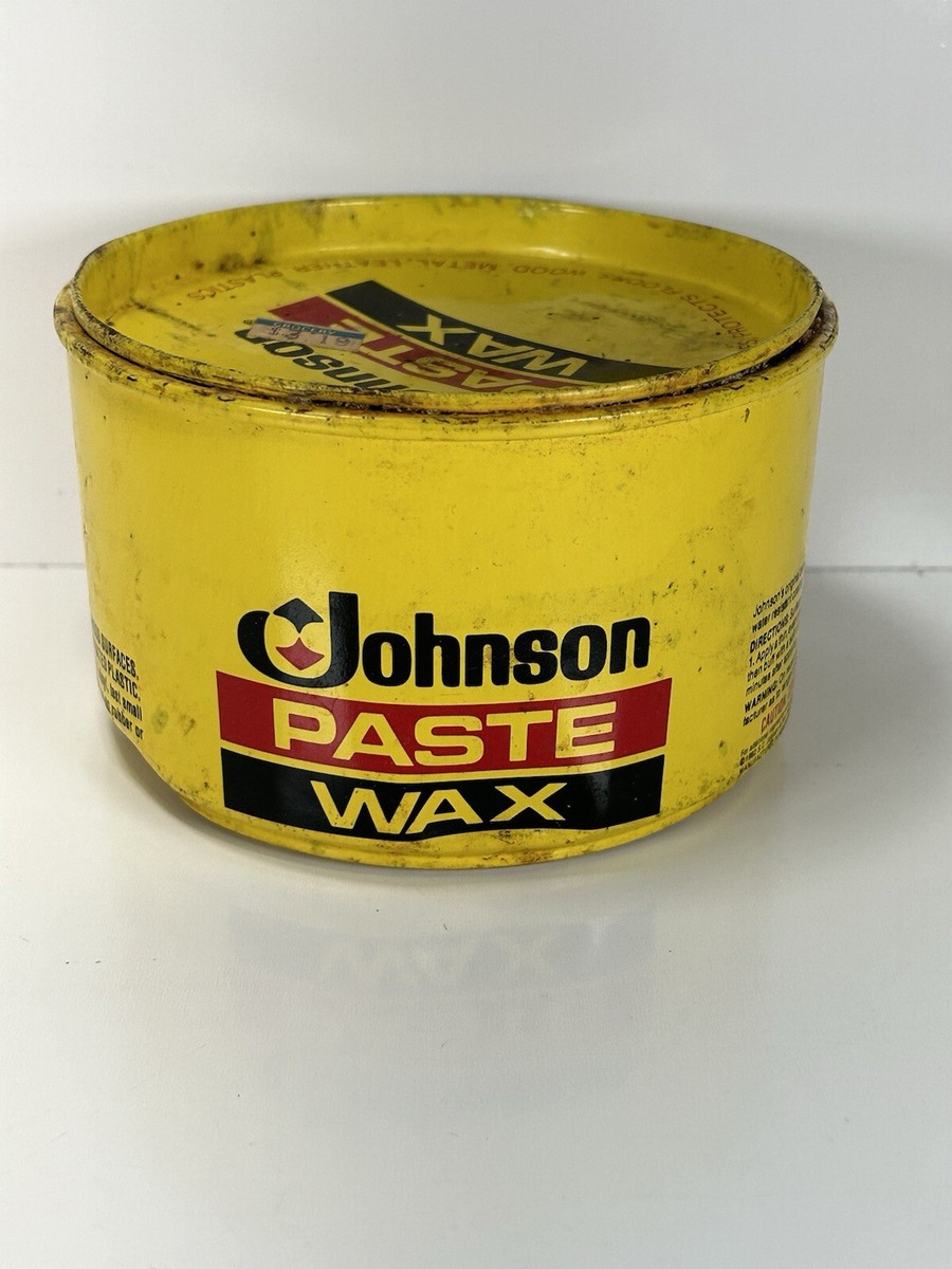 SC Johnson Paste Wax ~50% 16 oz Can Gunsmithing Woodworking