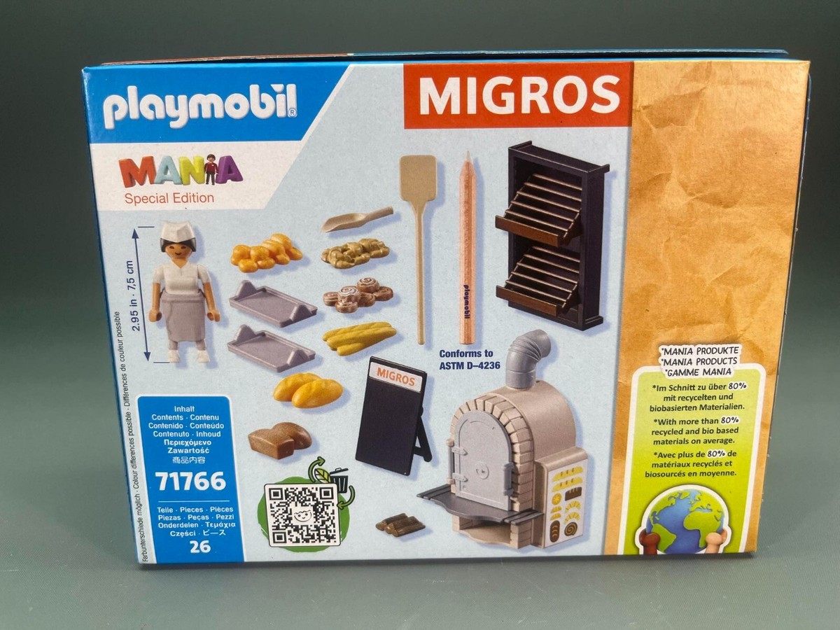 Playmobil Mania Migros Bäckerei 71766 (Neu und originalverpackt) in