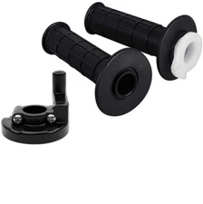 7/8" Handlebar Grips Throttle Hand Grip+Housing for Pit Dirt Bike ATV 110 125cc