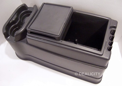 CLEAN! Rubber Queen Van Minivan Center Console Cup Holder /Drink/Coin Litter Bin - Picture 5 of 7