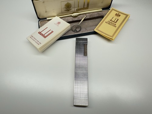 dunhill london longboy 5” rollagas lighter with box & paper - Picture 7 of 12