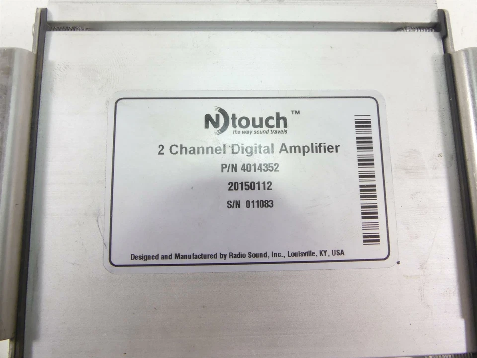 2015 Victory Cross Country 8 Ball Front Ntouch 2 Channel Amp Amplifier 4014352 - Image 4 of 4