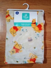 Disney Baby Blanket Winnie The Pooh Honey Bee Infant Bear NEW