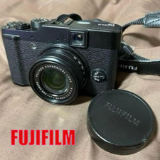 Fujifilm X10 digital camera with lens cap vintage USED From Japan