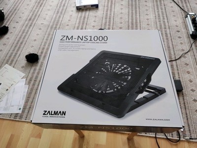 Zalman Zm-ns1000 Notebook Cooling Pads Laptop Cooling Pad Wie Neu OVP