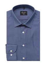 Marvelis men's business shirt long sleeve body fit, check, New Kent