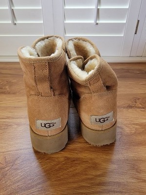 Wedge Boot 1012497 Ugg UGG KRISTIN SN 1012497 Women's Sz Brown