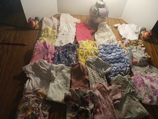 Lot Of Girls Summer Clothes Size 3-6 Months Pre-owned