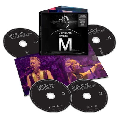 DEPECHE MODE M 2BLU-RAY 2CD DISCS Video & Audio Releases Of Memento Mori: Mexico
