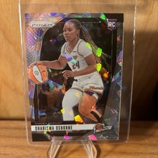 Charisma Osborne RC  2024 Panini Prizm WNBA Cracked Ice Prizm #65 Mercury