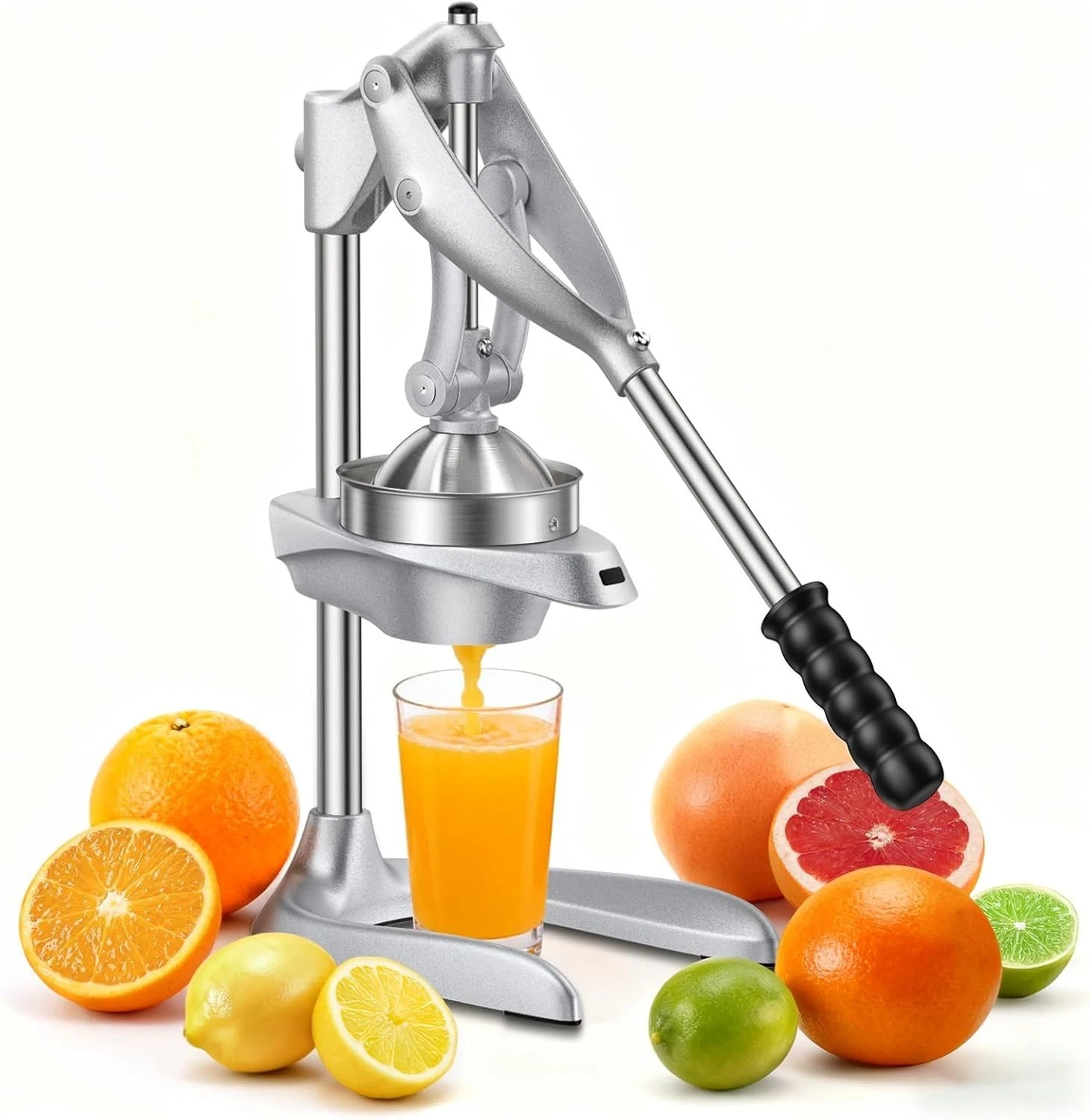 Manual Juicer Stainless Steel Orange Juicer Squeezer Citrus Lemon Pomegranate
