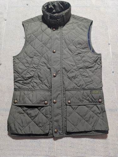 Polo RL & Co Diamond Quilted Flannel Lined Hunting Vest Green Mens Unisex Sz XS - Picture 1 of 9