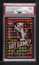 2020 Mosaic Got Game? Reactive Green Prizm 74/89 Kyler Murray PSA 9 MINT 6zg