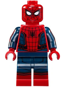 LEGO Spider-Man - Black Web Pattern, Red Torso Small Vest, Red Boots Mini sh0420