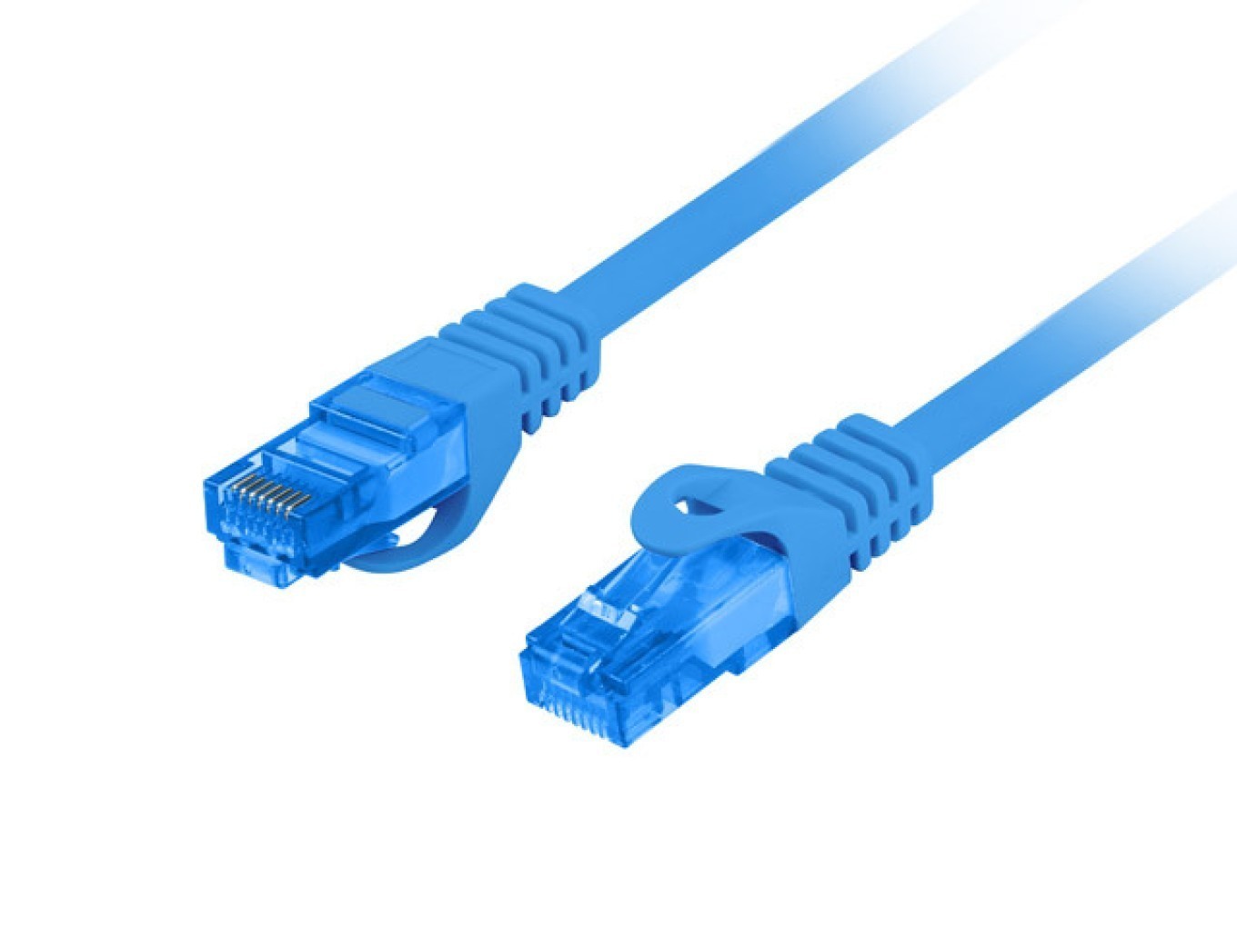 Lanberg Blau Patchkabel S/Ftp Kat. 6A 1,5 M Lszh Cca Fluke Bestanden - Bild 2