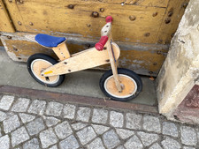 Laufrad  aus Birkenholz Vintage antik  Kinder Laufrad 3-6 Jahre zum Herrichten