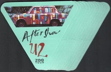 U2 Backstage Pass - Wholesale Set of 12 - 1992 Cloth Passes