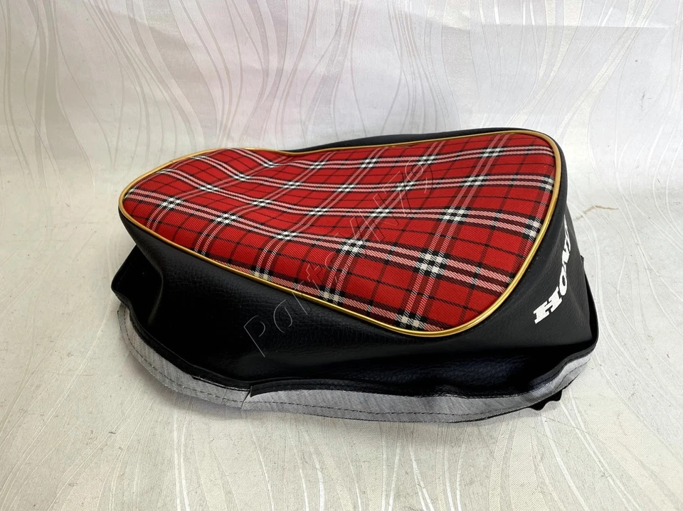 Cubierta de asiento tartán Honda Z50A 1968-1971. Funda de sillín para bicicleta Z50Z Z50 JDM Z50A K0-K2 Foto 4 de 4