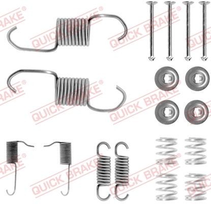 Quick Brake 105-0696 ZubehöRsatz, Bremsbacken FüR Mitsubishi-image