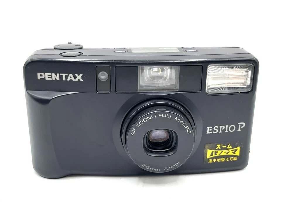 * Near MINT * PENTAX ESPIO P 35mm Point & Shoot Film Camera Black From JAPAN - Image 3 of 4
