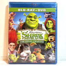 SHREK FOREVER AFTER (2010) Blu-Ray + DVD Animation Adventure Fantasy Family NEW