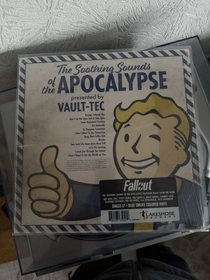Fallout The Soothing Sounds Of The Apocalypse Blue Smoke Coloured Vinyl LP