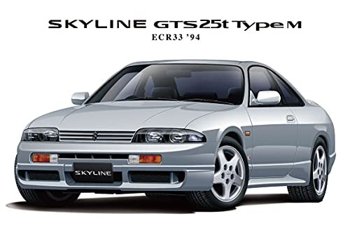 Aoshima 1/24 Nissan Skyline Gts25T Type M ECR33 1994 Model Kit No.94 Y862800-image
