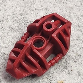 LEGO 53566 Bionicle Piraka Leg Upper Section Cover Dark Red x1 Vintage Genuine